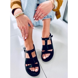 Dámské sandály Patsy Black černý 2