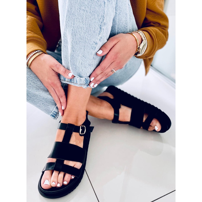 Dámské sandály Patsy Black černý 1