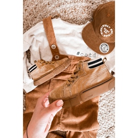 PA1 Dětské Vysoké Tenisky Se zipem Camel Boone žlutá velbloud 1 PA1 Dětské Vysoké Tenisky Se zipem Camel Boone žlutá velbloud 1