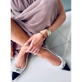 Bílé baleríny Chanel Taylor bílý 1