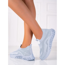 SHELOVET Nazouvací sportovní obuv šedá 1