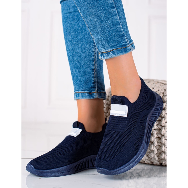 SHELOVET Nazouvací sportovní obuv námořnická modrá 1