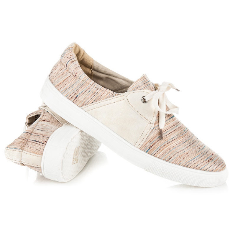 Kylie Tenisky s etnickým vzorem hnědý 1