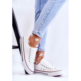 PJ1 Dámské klasické tenisky White Be Mine bílý 2