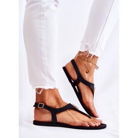 PH1 Dámské černé sandály značky Sonner černý 2