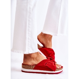 PG1 žabky na tak pohodlné červené platformě 1