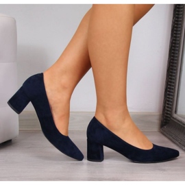 Lodičky na sloupu, tmavě modrá Juma námořnická modrá 2