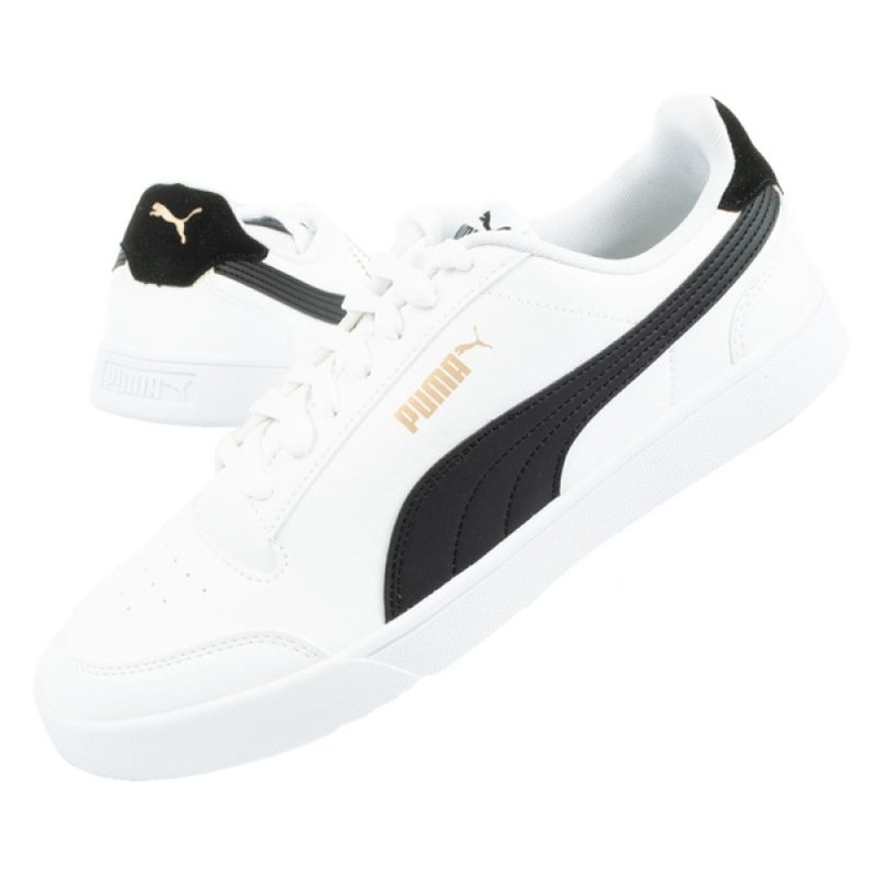 Boty Puma Shuffle 309668 03 bílý 1
