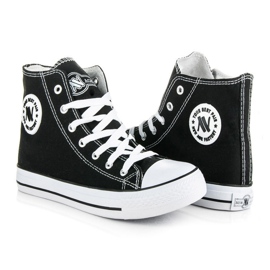 New Age vysoké tenisky černá 1