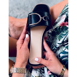 Dámské pantofle Arizona Black černý 1