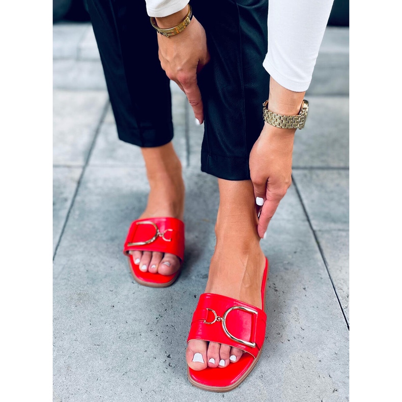 Dámské sandály Arizona Red červené 2