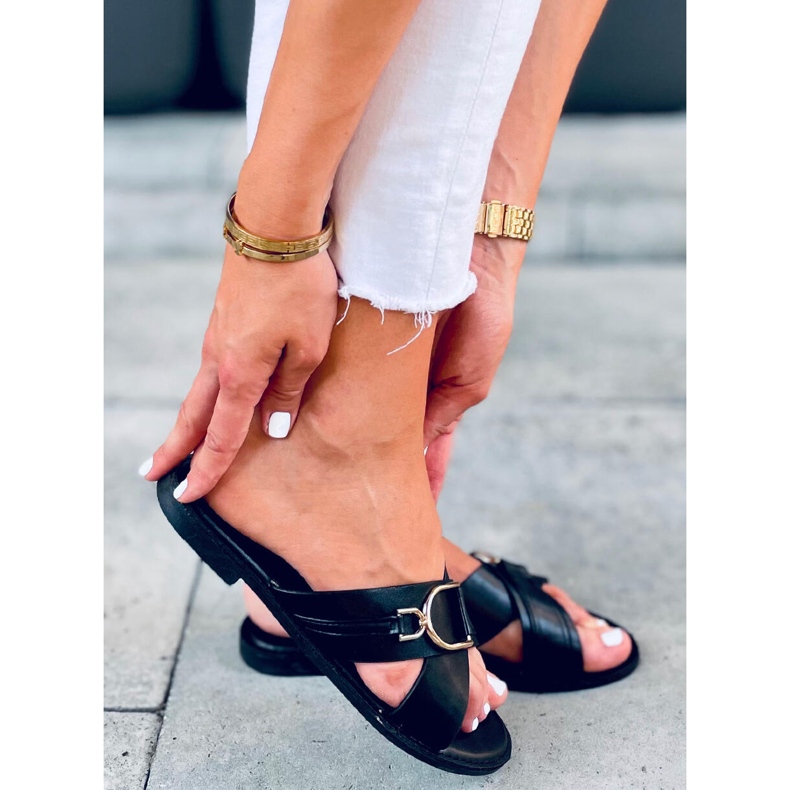 Dámské pantofle Brett Black černý 1