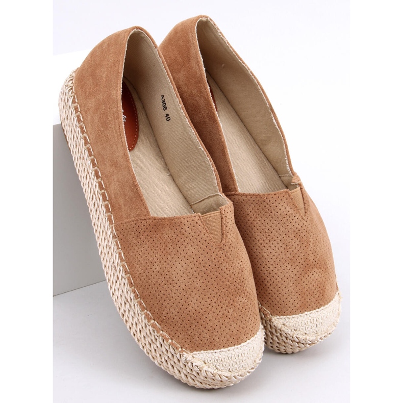 Dámské espadrilky Callie Camel hnědý 1
