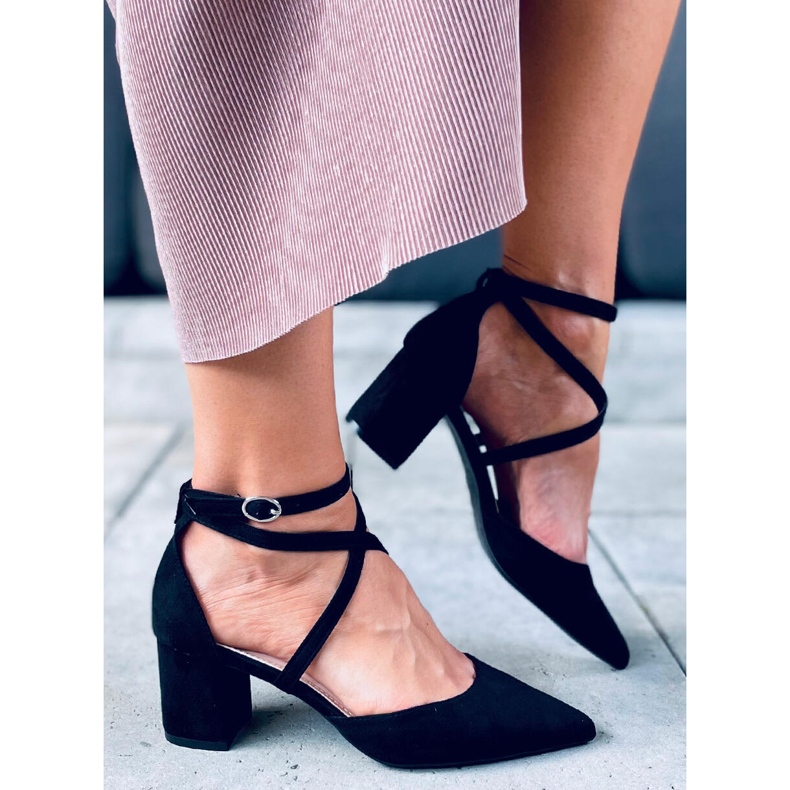 Sandra Black vysoké podpatky černý 2