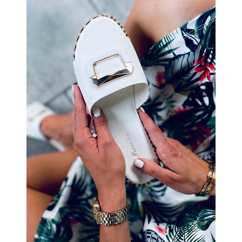 Dámské sandály Linn White bílý 1