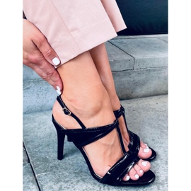 Penny Black sandály na vysokém podpatku černá 2