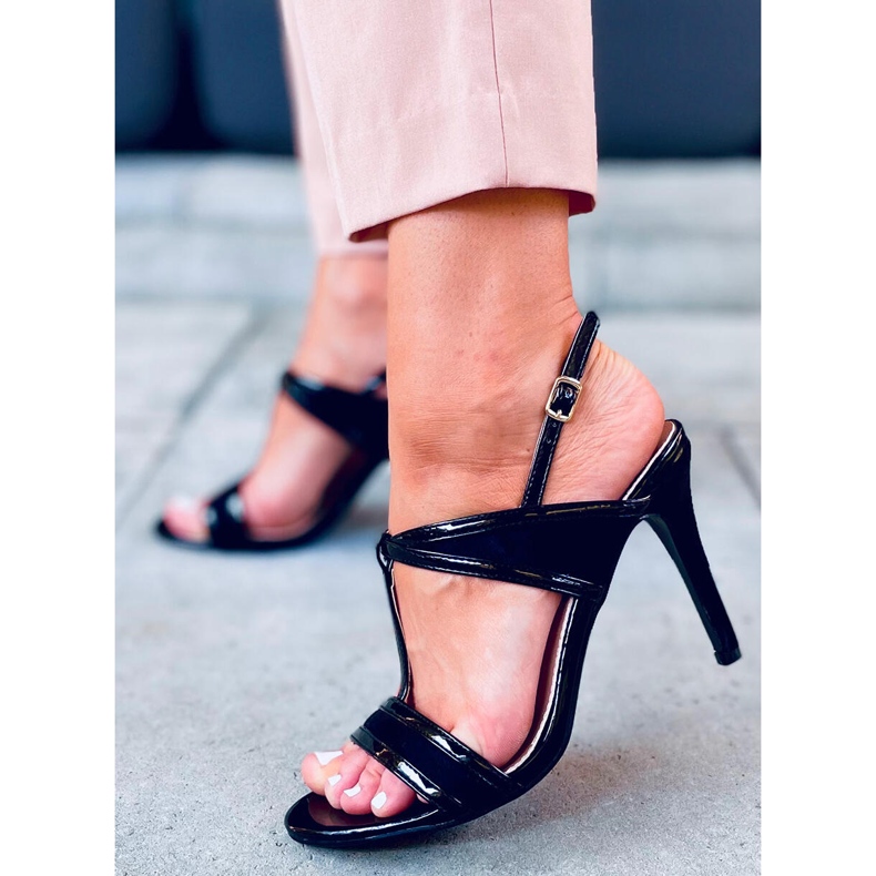 Penny Black sandály na vysokém podpatku černá 1