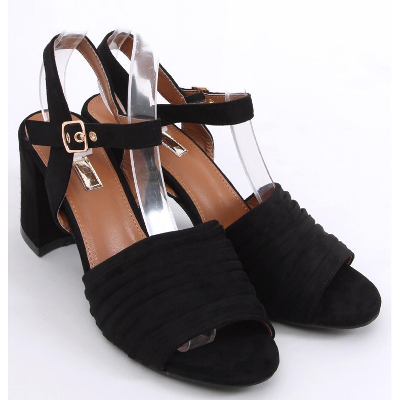 Marika Black sandály na vysokém podpatku černá 1