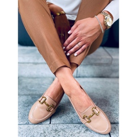 Dámské mokasíny Alley Khaki béžový 1