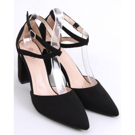 Lodičky na postu Lizzie Black černý 2