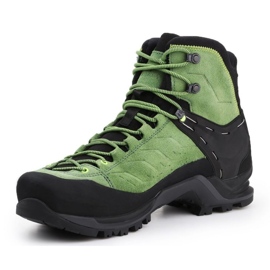 Trekové boty Salewa Ms Mtn Trainer Mid Gtx M 63458-5949 černá zelená 3