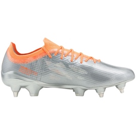Kopačky Puma Ultra 1.4 MxSG M 106718 01 šedá stříbro 1