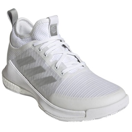 Volejbalové boty Adidas CrazyFlight Mid W GY9278 bílý bílý 1
