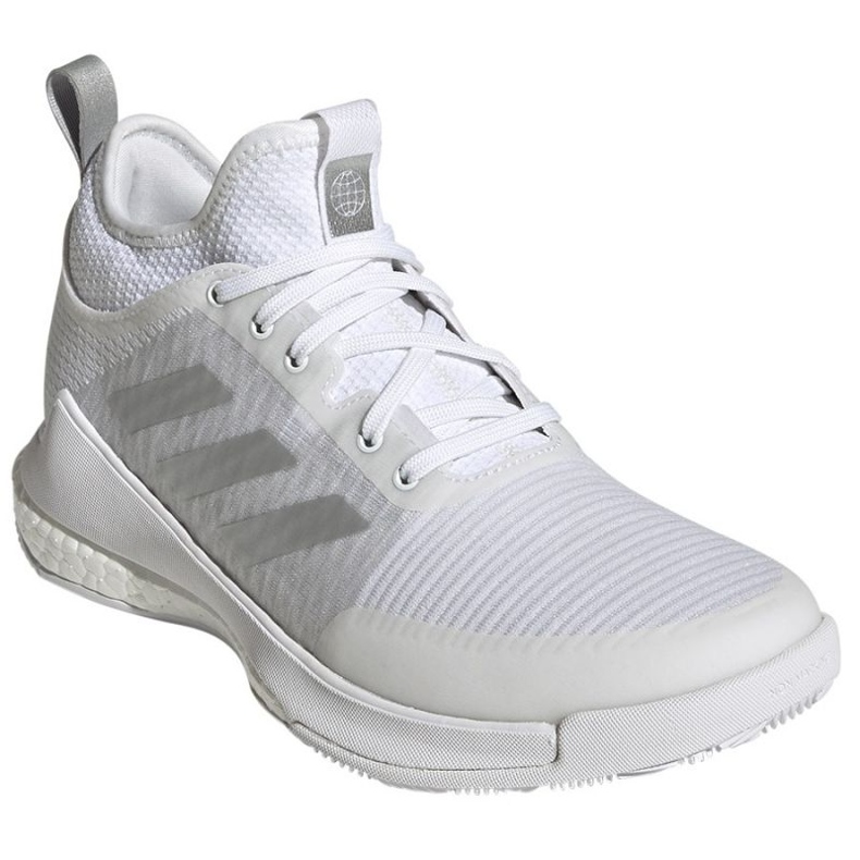 Volejbalové boty Adidas CrazyFlight Mid W GY9278 bílý bílý 1