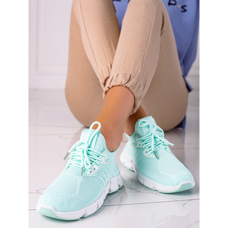 SHELOVET Lehké sportovní boty zelená 1