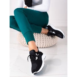 SHELOVET Lehké sportovní boty černá 1