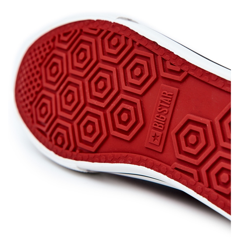 Pánské kožené tenisky Big Star JJ174069 Bílé bílý 3