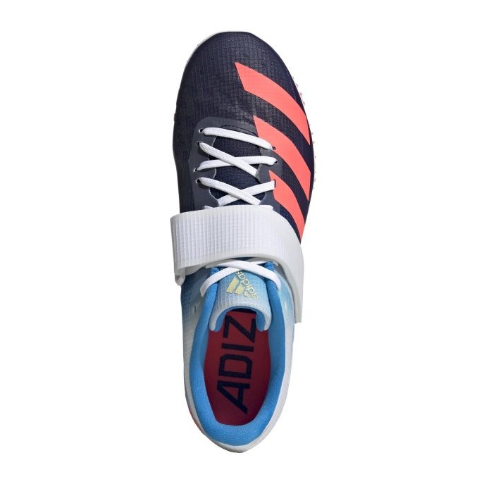 Boty Adidas Adizero High Jump GY0922 bílý černý červený modrý 1