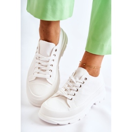 PG1 Dámské tenisky z nízkého materiálu bílé Gueso bílý 1