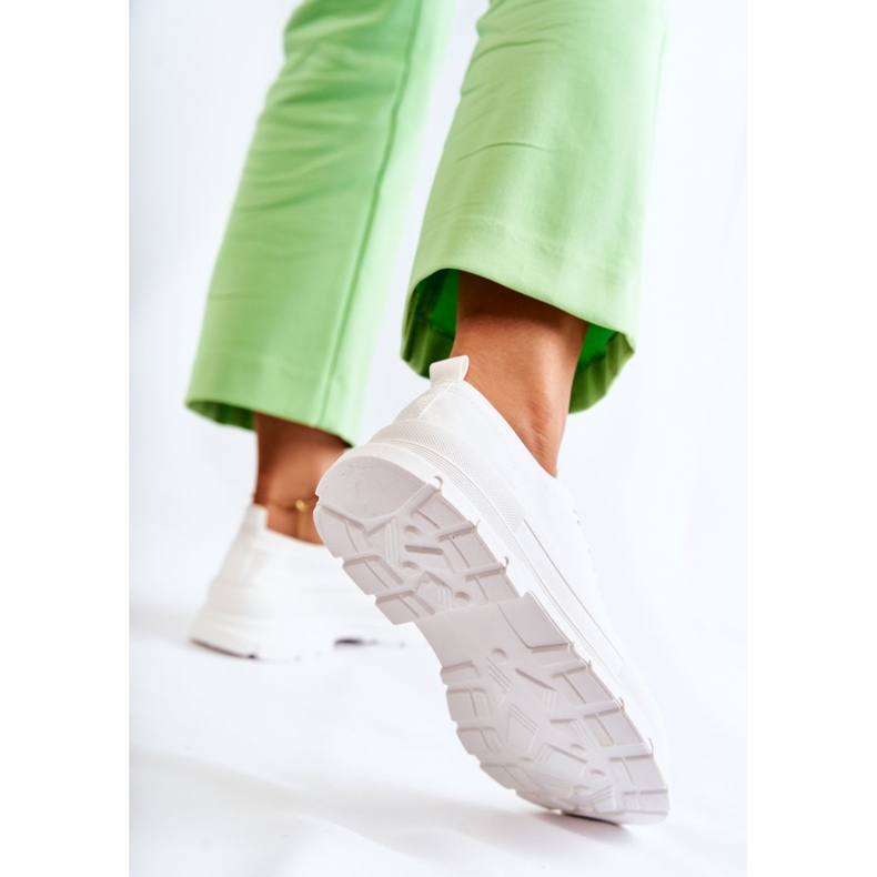 PG1 Dámské tenisky z nízkého materiálu bílé Gueso bílý 2