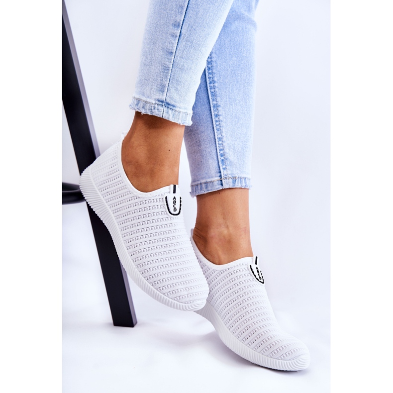 PG1 Dámská sportovní obuv nazouvací bílá Charlien bílý 2 PG1 Dámská sportovní obuv nazouvací bílá Charlien bílý 2