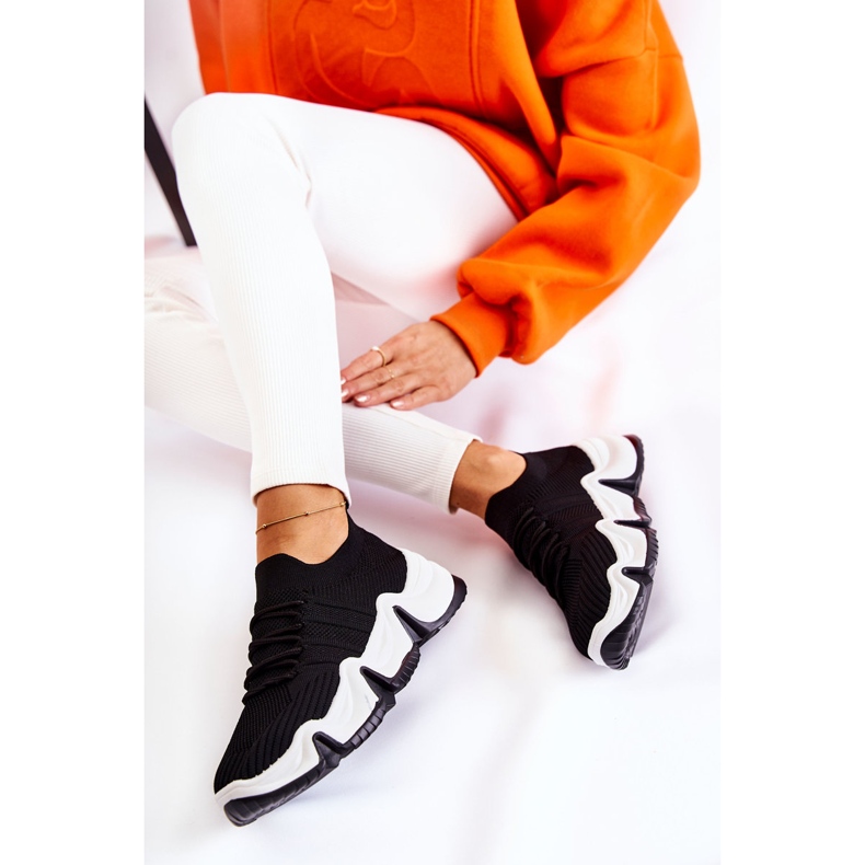 PG1 Dámské černé nazouvací tenisky Dayen černá 1