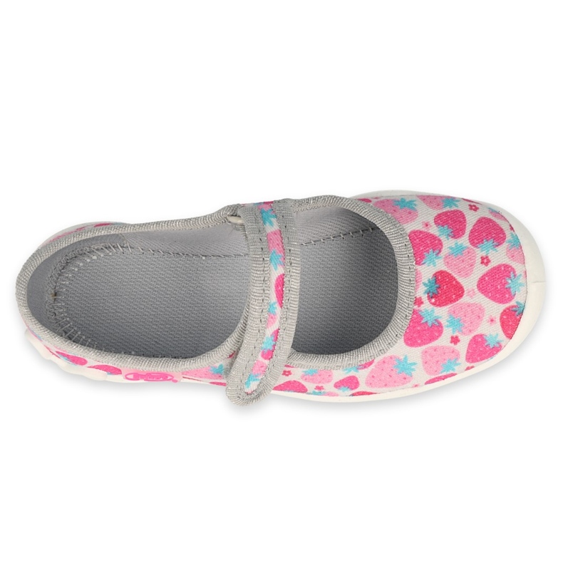 Dětské boty Befado 114X485 růžový šedá 3