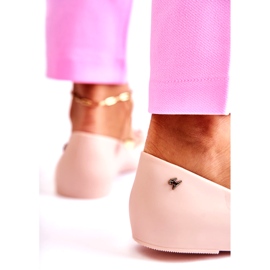 PH1 Dámská mašlička Gumová balerína Nude Fergie béžový 5