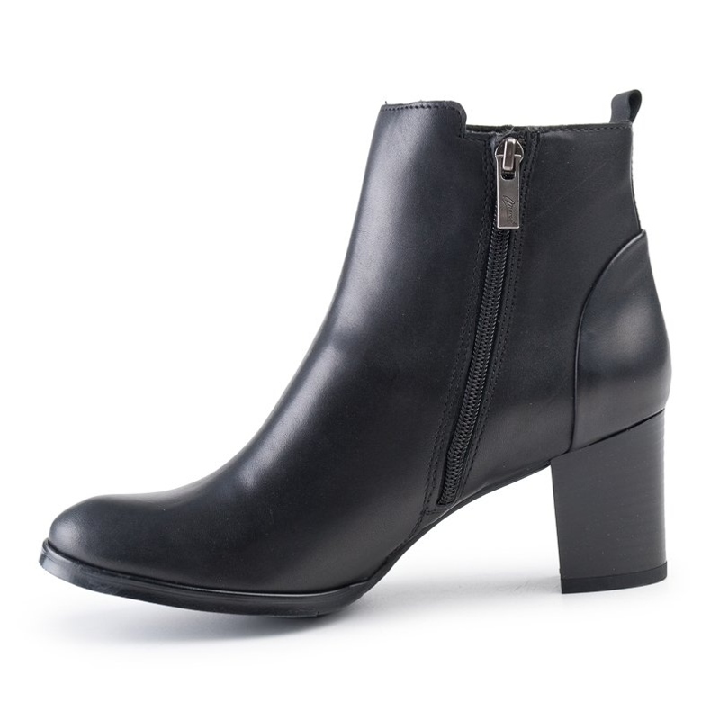 Marco Shoes Kožené boty 0599B-001-4 černý 1