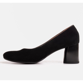 Marco Shoes Pohodlné černé lodičky Marco 1729P černý 1