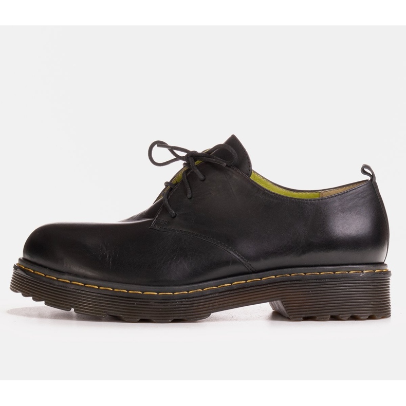 Marco Shoes Černé dámské boty na tlustém průhledném dně černý 1