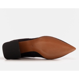 Marco Shoes Elegantní lodičky z kamzíkové kůže námořnická modř 1