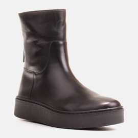 Marco Shoes Zateplené sportovní kotníkové boty s lemovanou spodní stranou černý 1