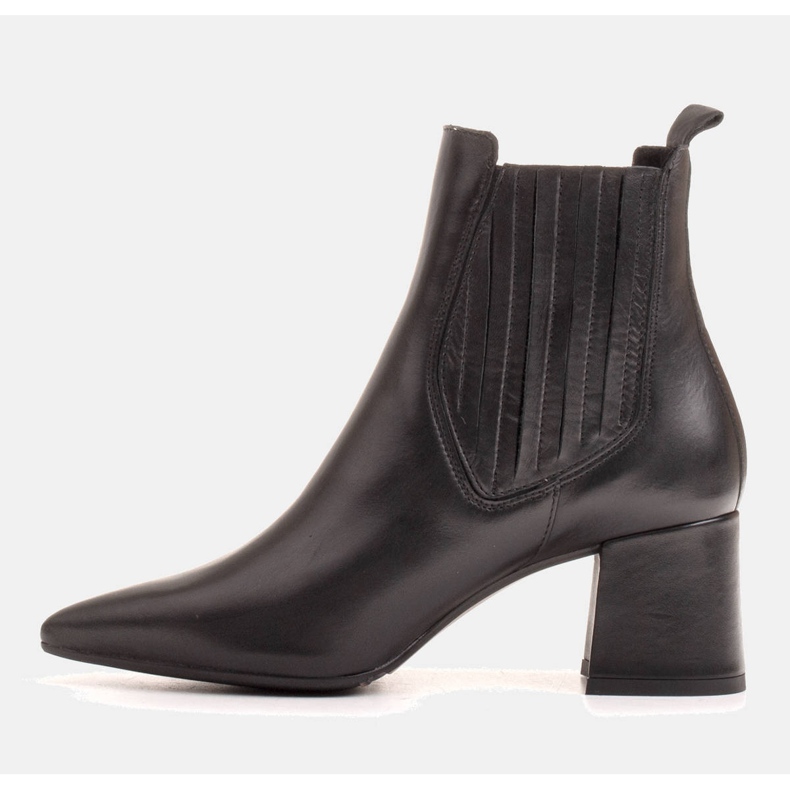 Marco Shoes Teplé, elegantní boty s elastickou gumou v horní části černý 1