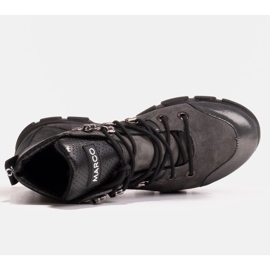 Marco Shoes Sportovní dámské boty s lehkou izolací podzim-zima šedá 1