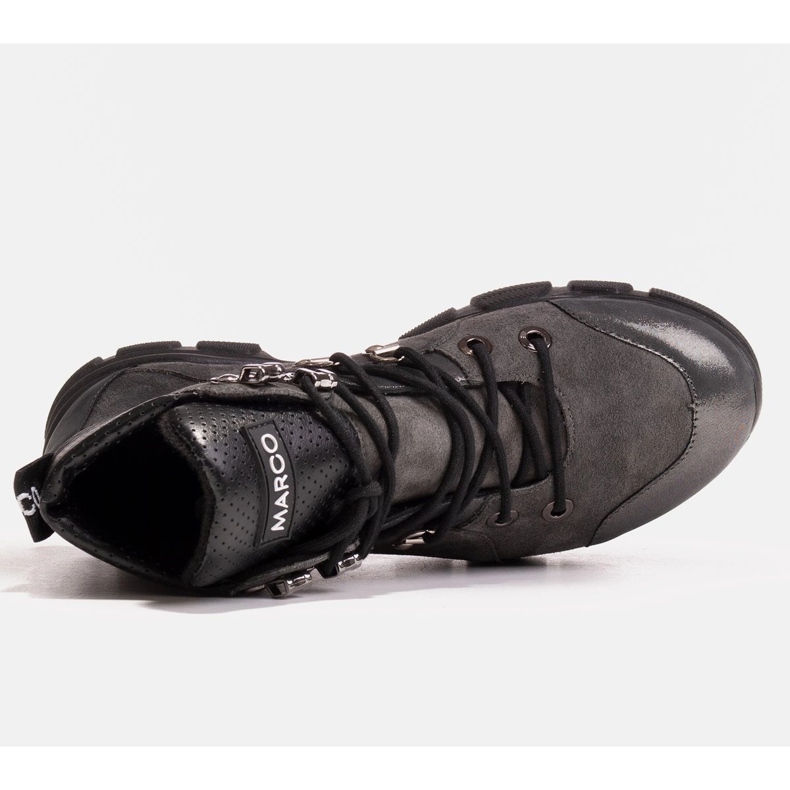 Marco Shoes Sportovní dámské boty s lehkou izolací podzim-zima šedá 1