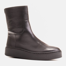 Marco Shoes Pohodlné boty Marco s plochým dnem černý 1