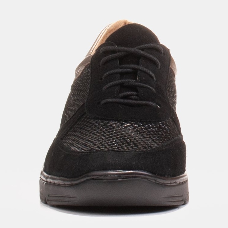 Radoskór Pohodlné boty pro širší nohu na lehké podrážce černá 1