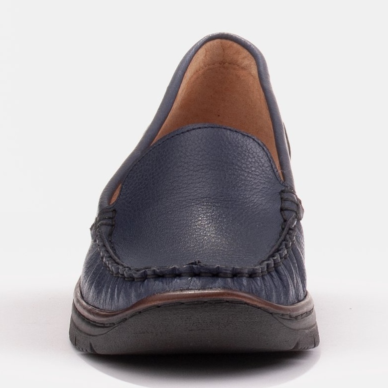 Radoskór Pohodlné dámské boty v tmavě modré barvě pro širší nohu námořnická modrá 1