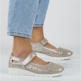 Boty Filippo DP640 / 20 Si Silver stříbrný 4